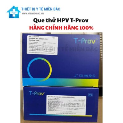 Test HPV tại nhà T-Prov – One Step HPV Antigen Test (Cervical Swab) 20 test/hộp
