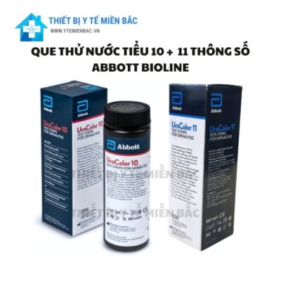 Que Thử Xét Nghiệm Định Tính Nước Tiểu Abbott UroColor 10/11 Thông Số Hỗ Trợ Đánh Giá Sức Khỏe Toàn Diện