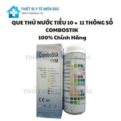Que Thử Nhanh Nước Tiểu Đa Thông Số ComboStik Hỗ Trợ Đánh Giá 11 Chỉ Tiêu Quan Trọng