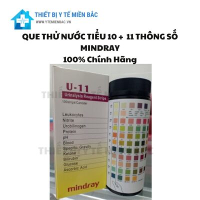 Que Thử Nước Tiểu Đa Thông Số Mindray U-10/U-11 – Tầm Soát Sức Khỏe Trong 15 Phút