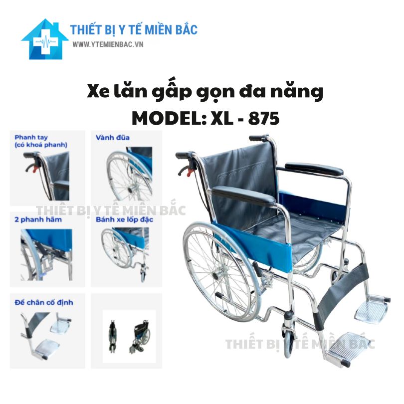 Xe Lăn Gấp Gọn XL-875 – Lựa Chọn An Toàn Và Tiện Lợi Cho Người Cao Tuổi Xe Lăn Gấp Gọn XL-875 – Lựa Chọn An Toàn Và Tiện Lợi Cho Người Cao Tuổi