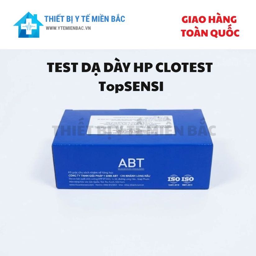 Test dạ dày H. Pylori TopSENSI – Thuốc thử phát hiện vi khuẩn HP Test dạ dày H. Pylori TopSENSI – Thuốc thử phát hiện vi khuẩn HP