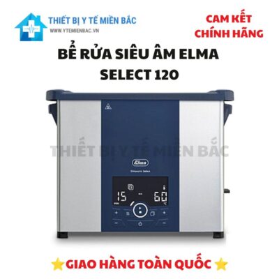 Bể rửa siêu âm Elma Select 120 Dung  12.9L – Làm sạch chuyên sâu