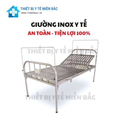 Giường inox gấp gọn – Bền chắc, tiện dụng cho bệnh viện, phòng khám