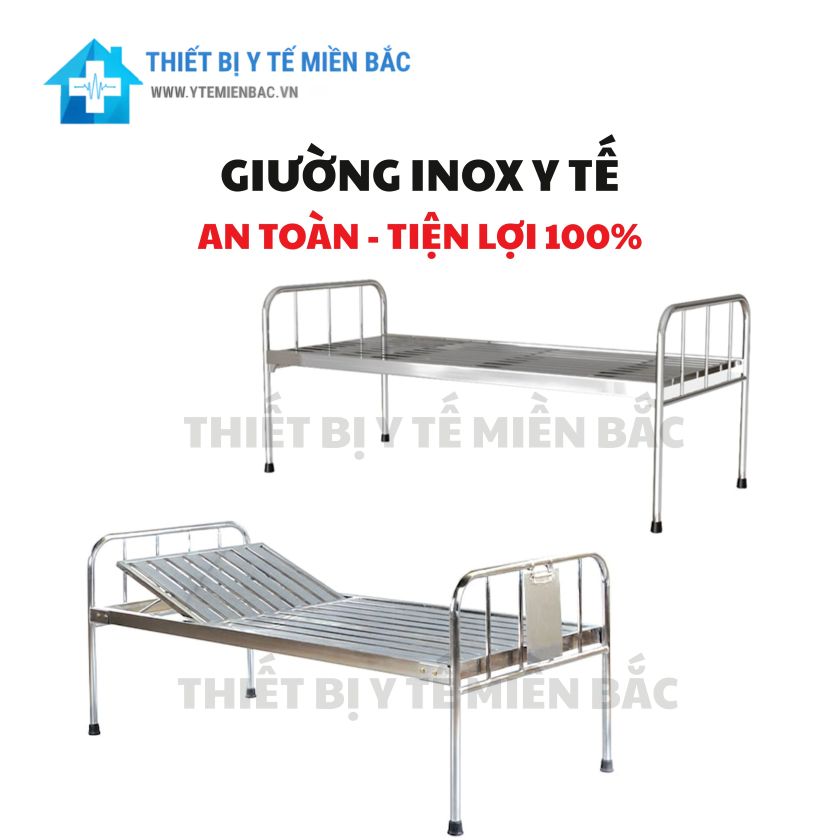 Giường inox gấp gọn – Bền chắc, tiện dụng cho bệnh viện, phòng khám Giường inox gấp gọn – Bền chắc, tiện dụng cho bệnh viện, phòng khám