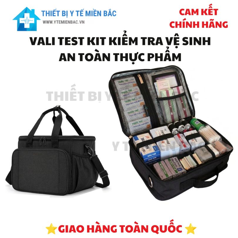 Vali Kit Kiểm Tra An Toàn Thực Phẩm - Cách dùng test an toàn vệ sinh thực phẩm Vali Kit Kiểm Tra An Toàn Thực Phẩm - Cách dùng test an toàn vệ sinh thực phẩm